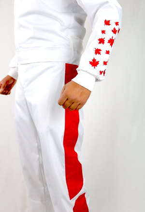 Canadian Maple Leaf SFI rated fire suit