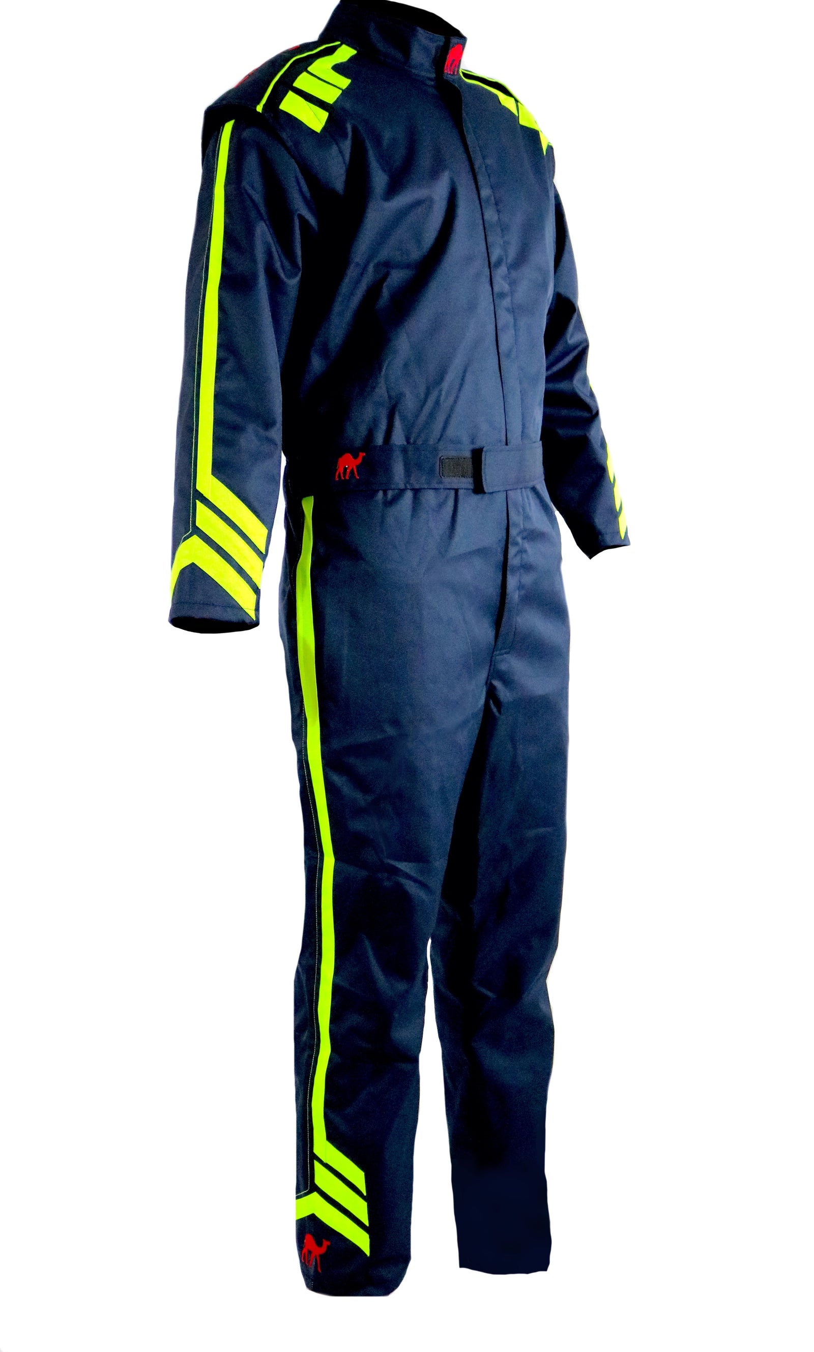 Aurora 3.0 SFI rated fire suit Navy/Neon Yellow