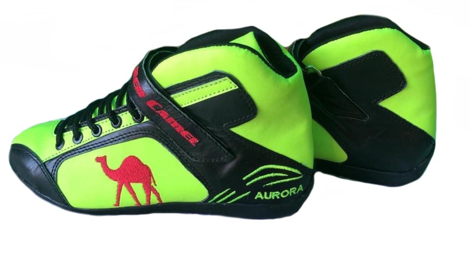 AURORA Racing Boots Leather Finish