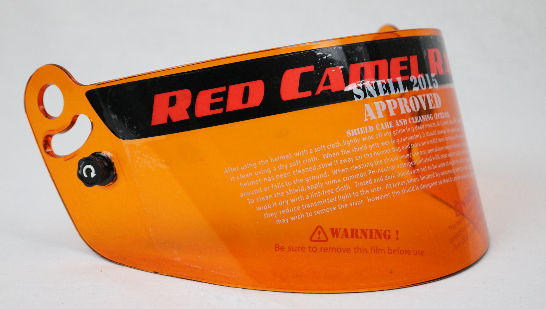 Amber 2024 helmet visor