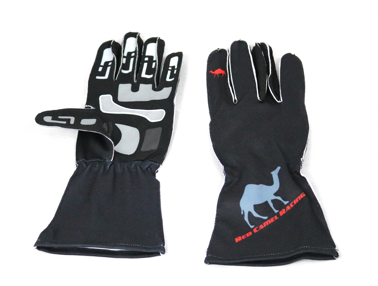 Red Camel Kart Racing Gloves