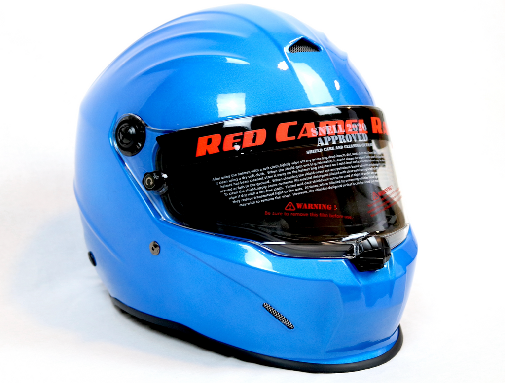 Metallic Blue Helmet SNELL2020 Approved
