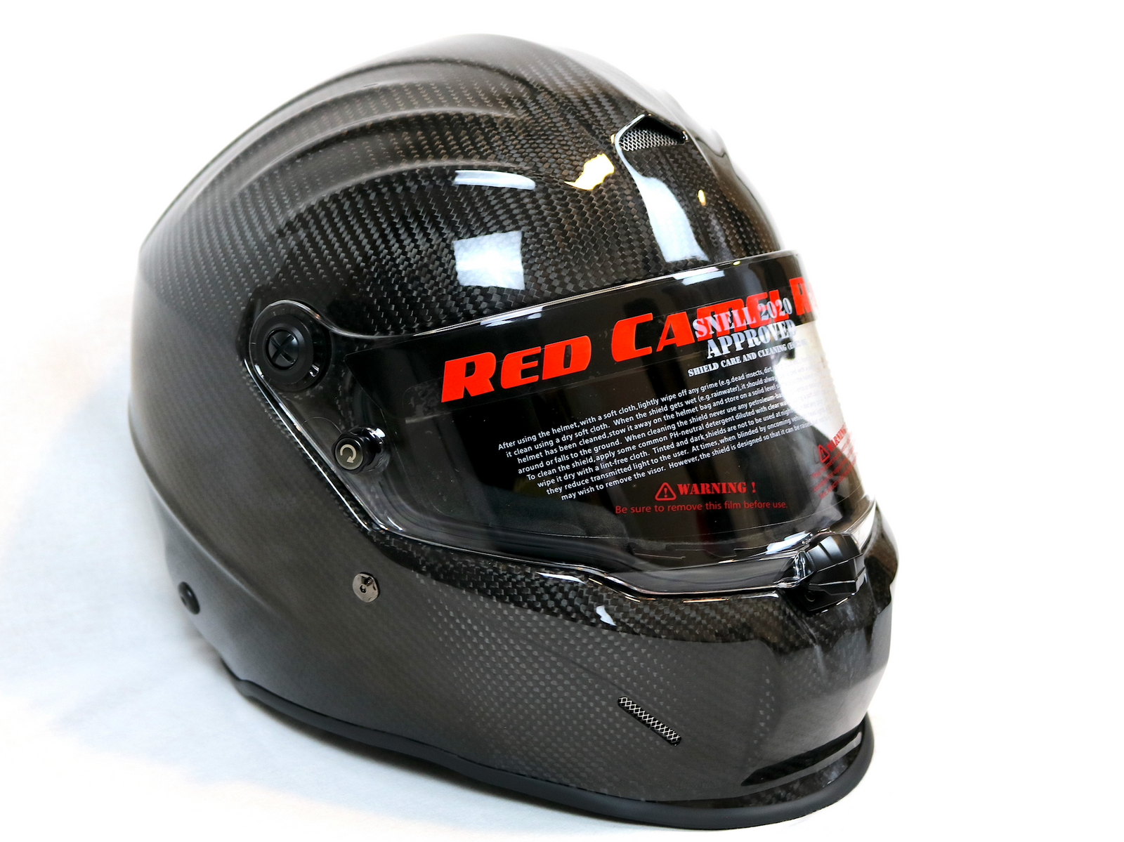 Carbon Fibre Helmet SNELL 2020 Approved