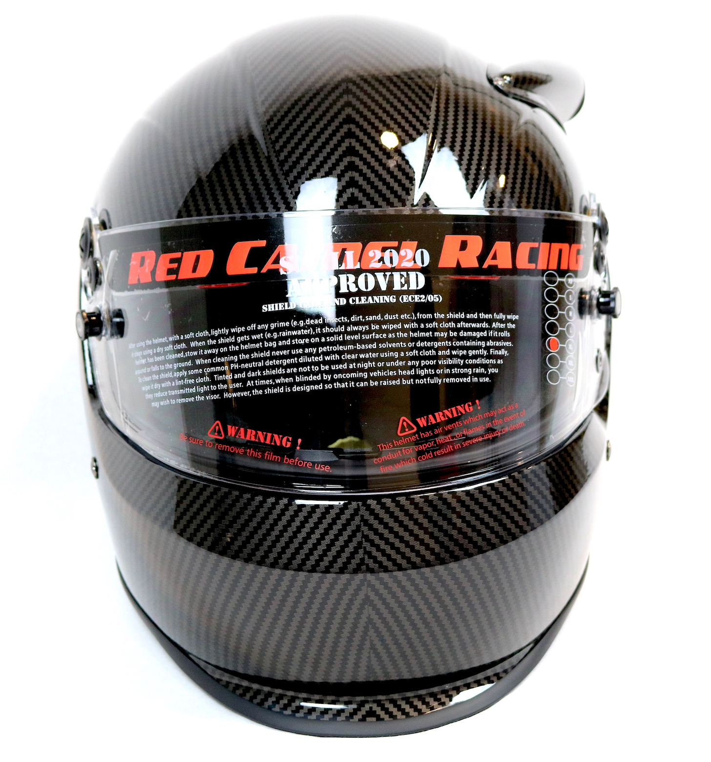 Top Corner Forced-Air Rally Edition Helmet SNELL2020 Approved