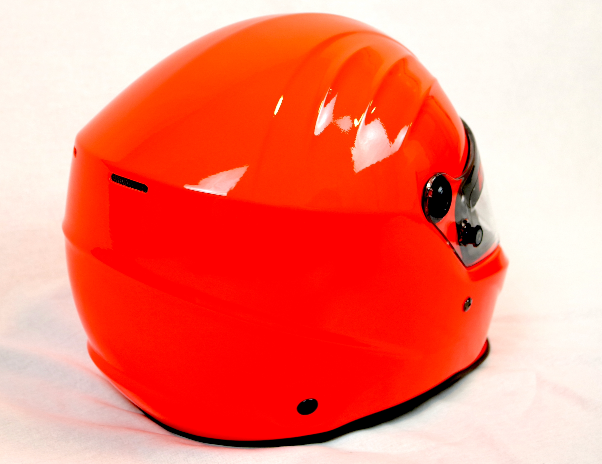 Neon Orange Helmet SNELL 2020 Approved Neon Orange Helmet SNELL 2020 Approved