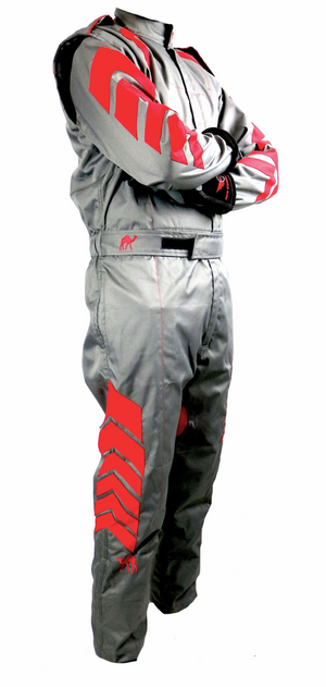 Aurora 2.0 SFI 3.2A/5 Double Layer Suit Grey/Red