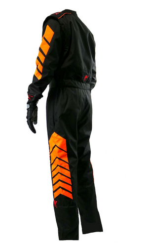 Aurora 2.0 SFI rated fire suit Black/Orange