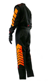 Aurora 2.0 Single Layer SFI 3.2A/1 Rated Fire Suit Black/Neon Orange
