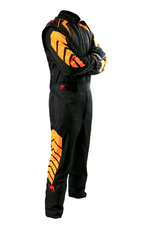 Aurora 2.0 SFI rated fire suit Black/Orange