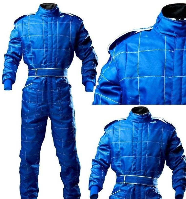 Brilliant Blue SFI rated fire suit